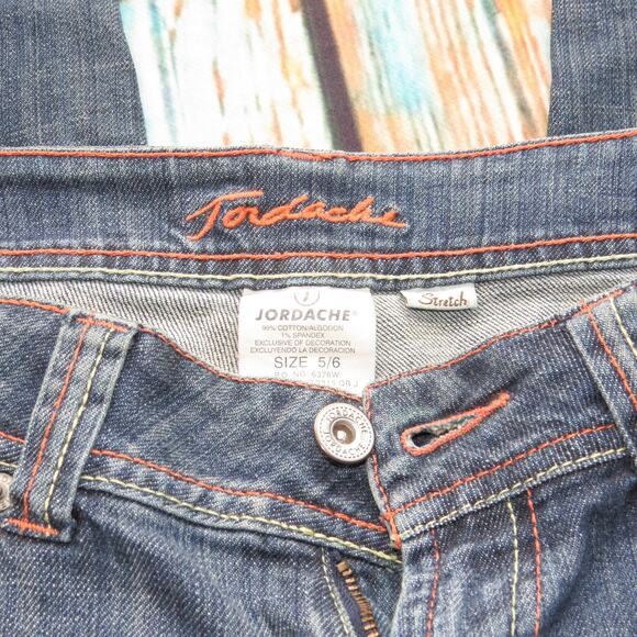 Jordache Junior 5 / 6 Western Style Jeans - Picture 5 of 8